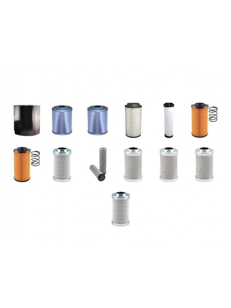 DYNAPAC (WINGET) F 16-6 W Filter Service Kit w/Deutz BFM1012/1013 E/C/EC Eng.