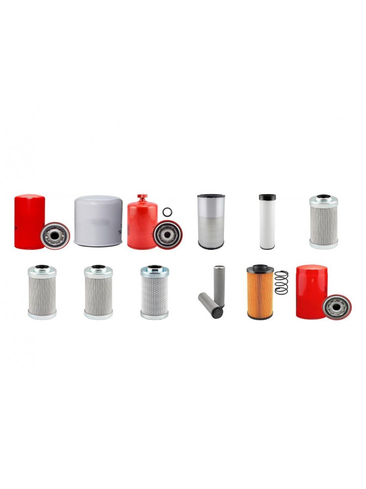 DYNAPAC (WINGET) F 161-8W Filter Service Kit w/Cummins 6BT5.9 Eng.