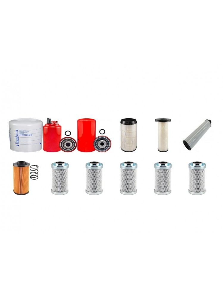 DYNAPAC (WINGET) F 161-8W Filter Service Kit w/Cummins QSB 6.7 Eng.