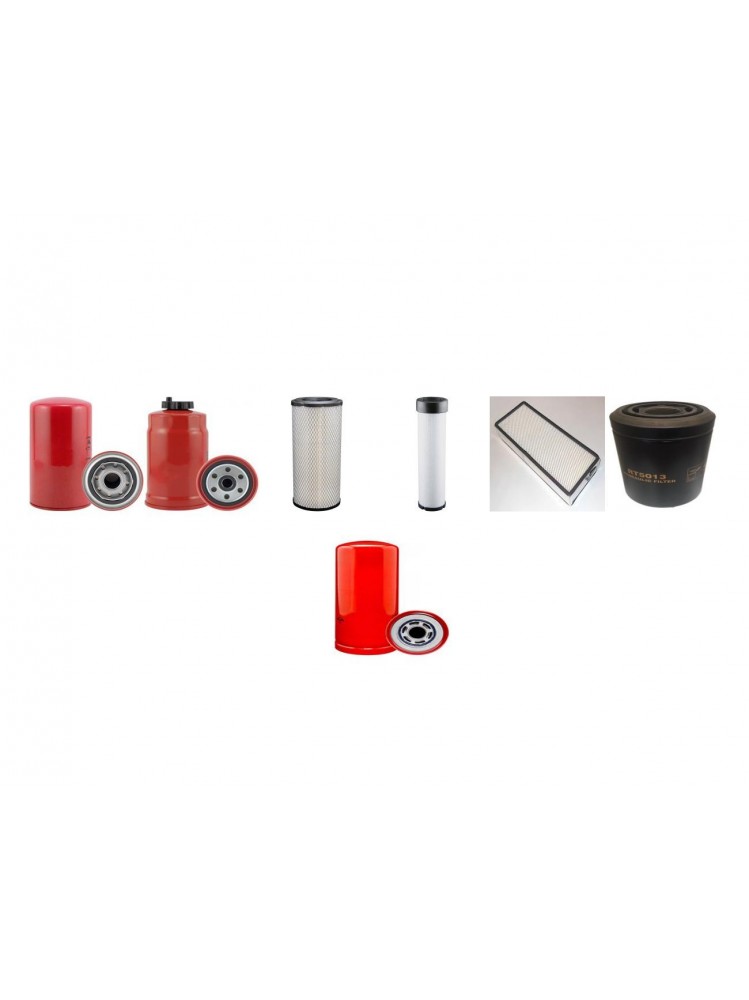 CASE 590 SR Filter Service Kit w/CNH  Eng.   YR  2004-