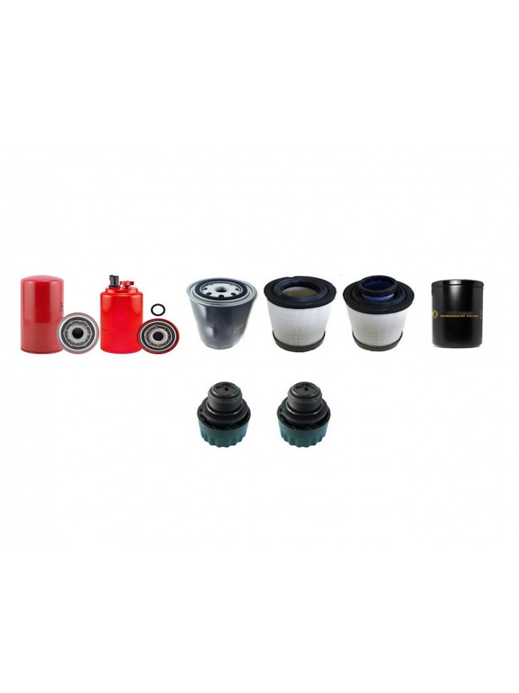 DYNAPAC (WINGET) SCA 260D  Filter Service Kit w/Cummins QSB 6.7C Eng. SN   78220259- YR  2009-