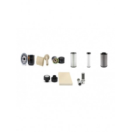 EUROCOMACH ES90UR Filter Service Kit w/Yanmar 4TNV98 Eng.