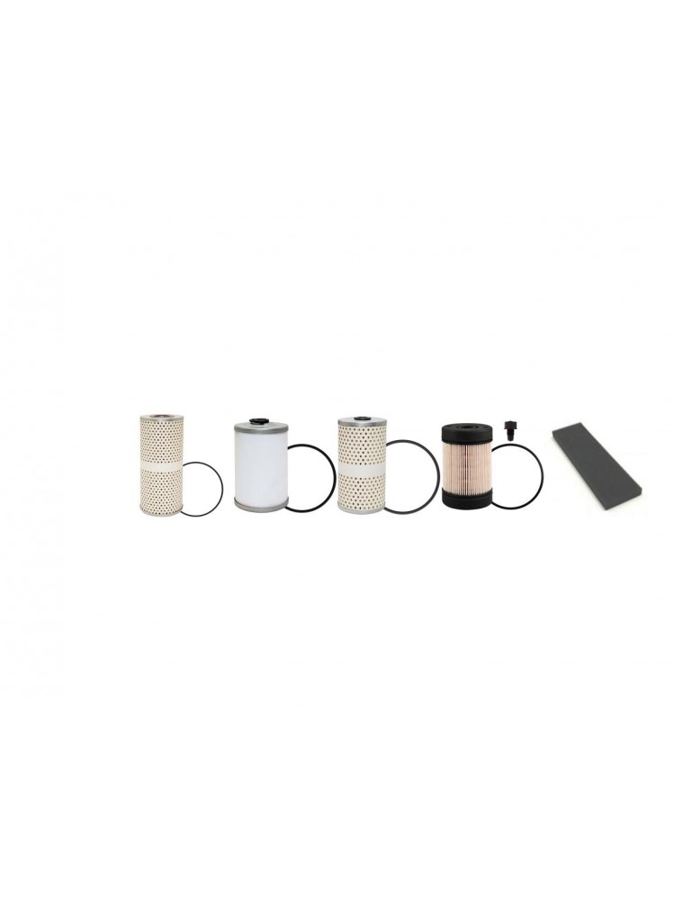 FAUN K 40W Filter Service Kit w/Deutz BF12M716 Eng.