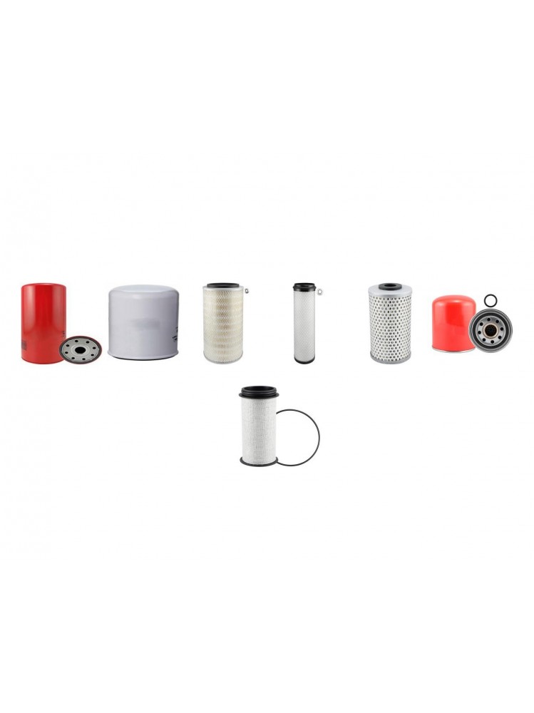 FAUN-FRISCH F 1300 C (Compactor) Filter Service Kit w/Deutz BF6L913 Eng.