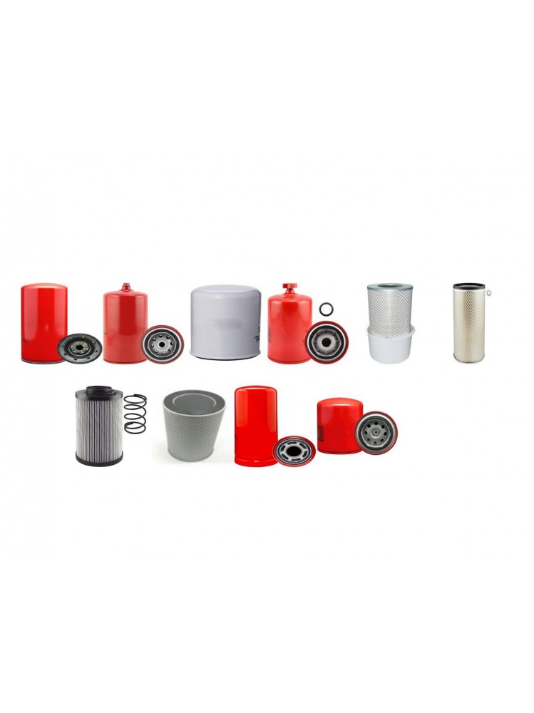 HITACHI D 180 Filter Service Kit w/Cummins 6CT8.3 Eng.