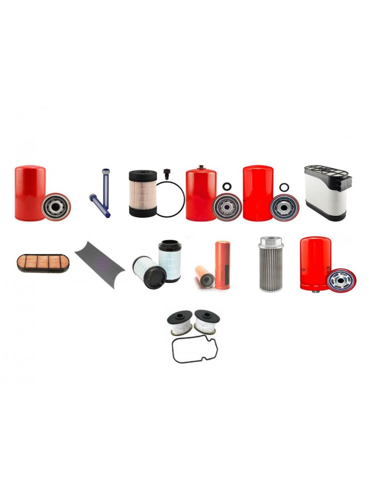 CASE (POCLAIN) 721 F Filter Service Kit w/CNH F4HFE613Y Eng.   YR  2013-  TIER IV