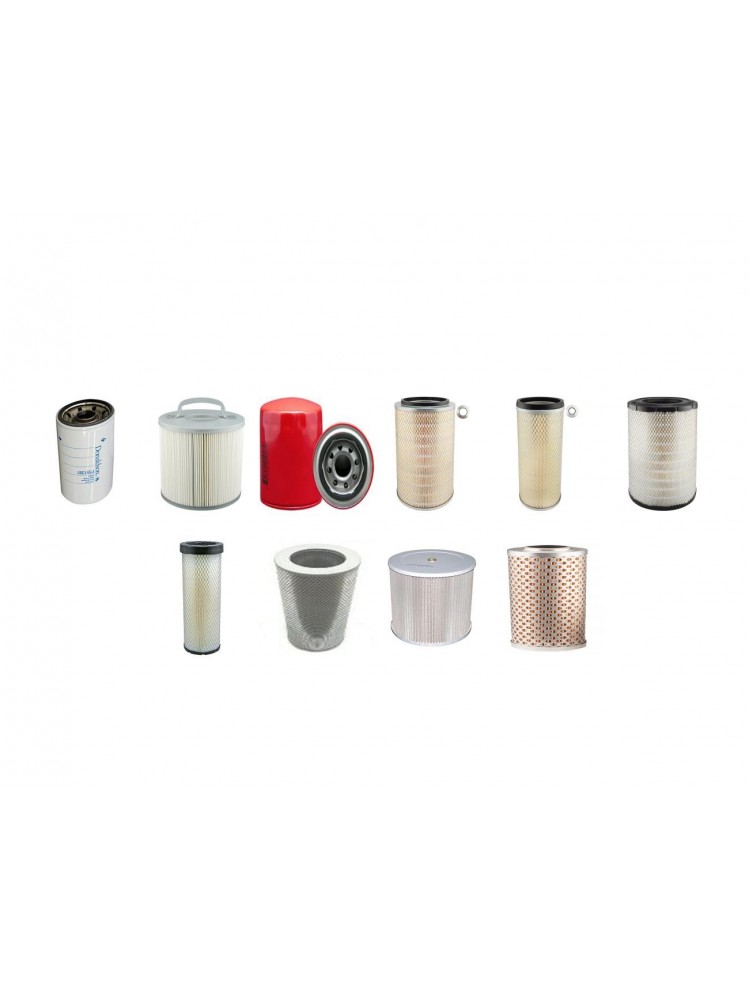 HITACHI EX 220 LC Filter Service Kit w/HINO H 06C-T Eng.