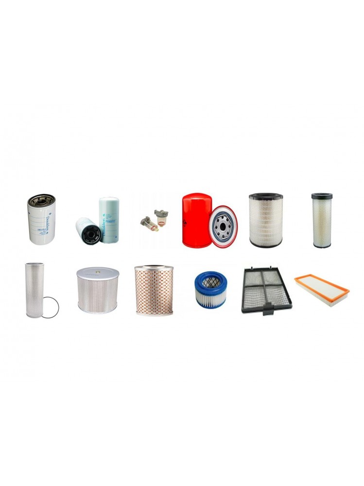 HITACHI EX 255 Filter Service Kit w/ISUZU 6BG1T Eng.
