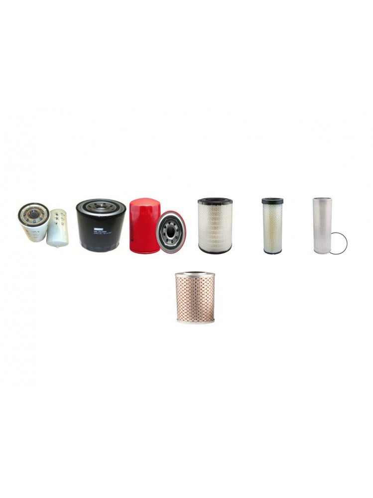 HITACHI EX 280H-5 Filter Service Kit w/HINO H 07CG Eng.