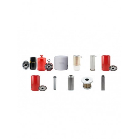 CASE 81CK Filter Service Kit w/CASE 4T390 Eng.