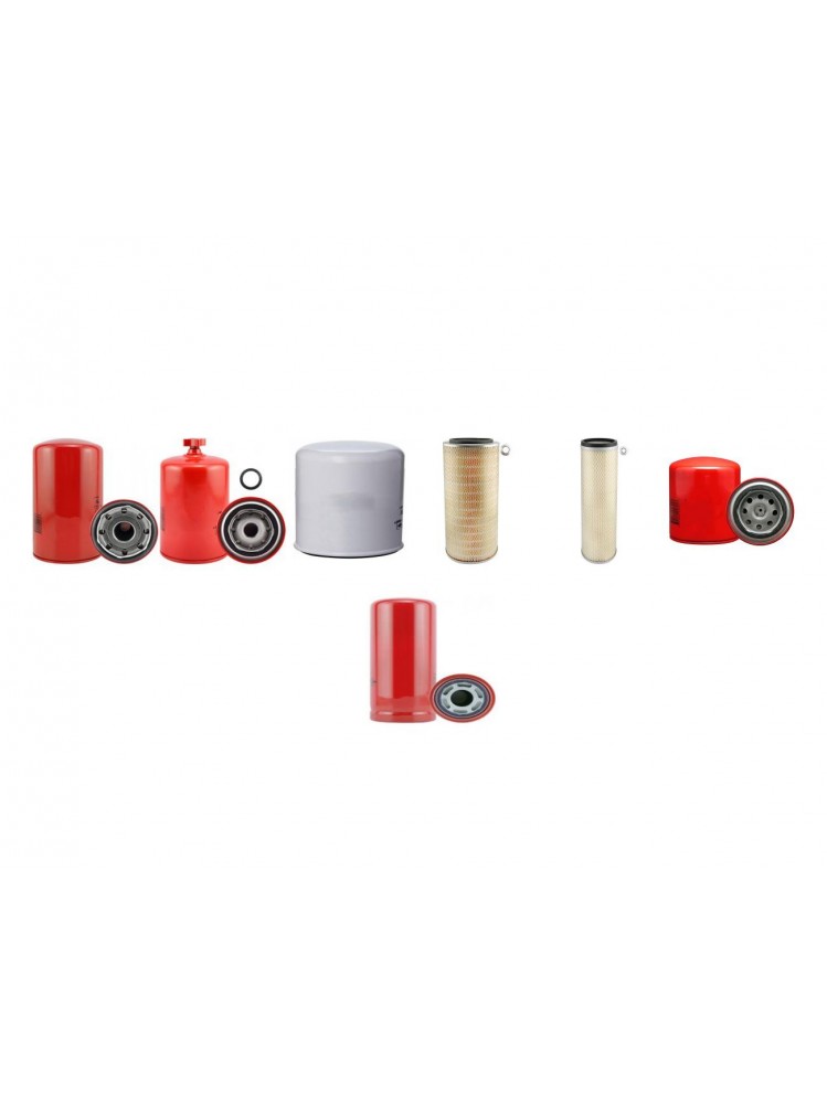 CASE 821 Filter Service Kit w/Cummins  Eng.