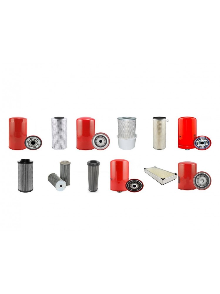HITACHI FR 160/ FR 160.2 Filter Service Kit w/Fiat/Iveco 8365T Eng.