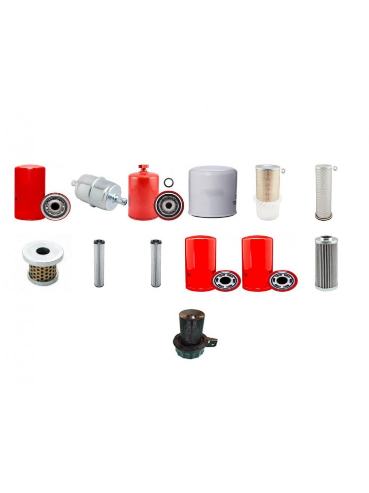 CASE 888 P Filter Service Kit w/Cummins  Eng.