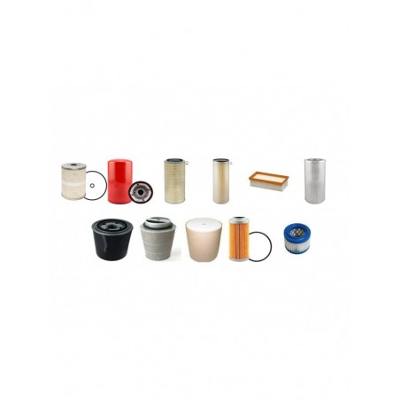 CASE (POCLAIN) 9033 Filter Service Kit w/Mitsubishi 6D24TE1 Eng. 230 CH