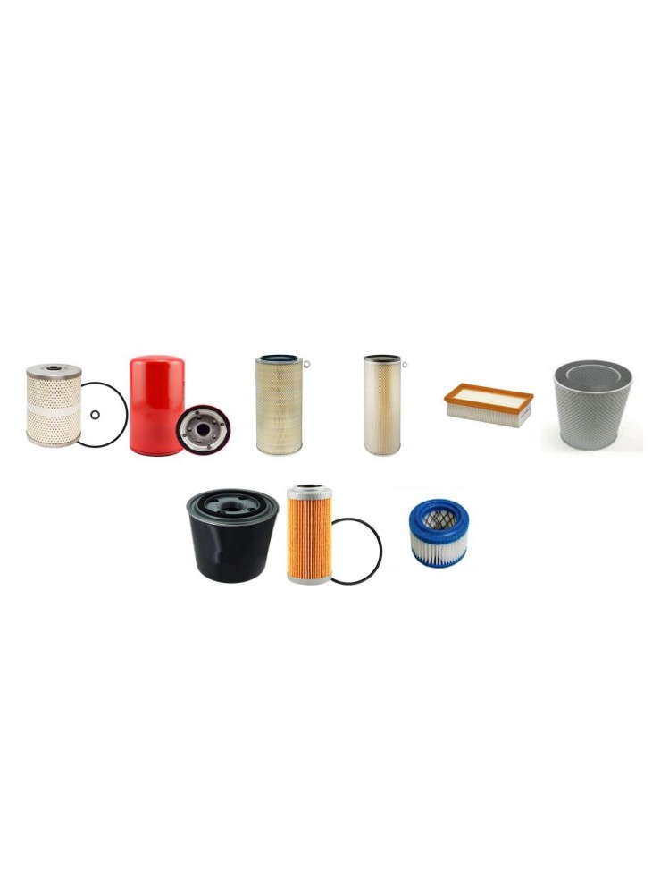 CASE (POCLAIN) 9046 Filter Service Kit w/Mitsubishi 6D24TCE1 Eng.     293 CH