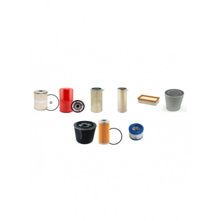 CASE (POCLAIN) 9046 Filter Service Kit w/Mitsubishi 6D24TCE1 Eng. 293 CH