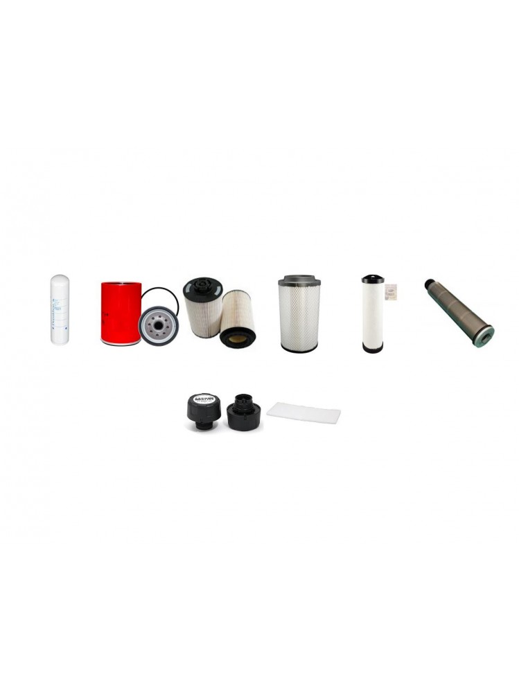 FUCHS MHL 340D Filter Service Kit w/Deutz TCD 2012 L06 2V Eng.   YR  2008-