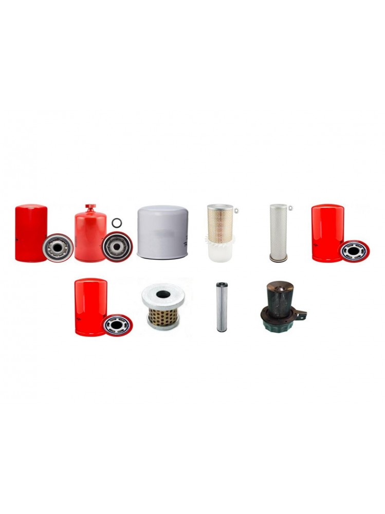 CASE (POCLAIN) 988 Filter Service Kit w/Cummins 6B5.9 Eng.   YR  -99