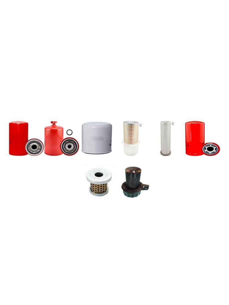 CASE (POCLAIN) 988 Filter Service Kit w/CASE 6T590 Eng.