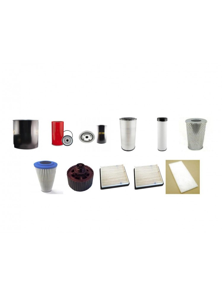 HAMM 3410 (P)  Filter Service Kit w/Deutz TCD 2012L04 2V Eng. SN   H1791207-