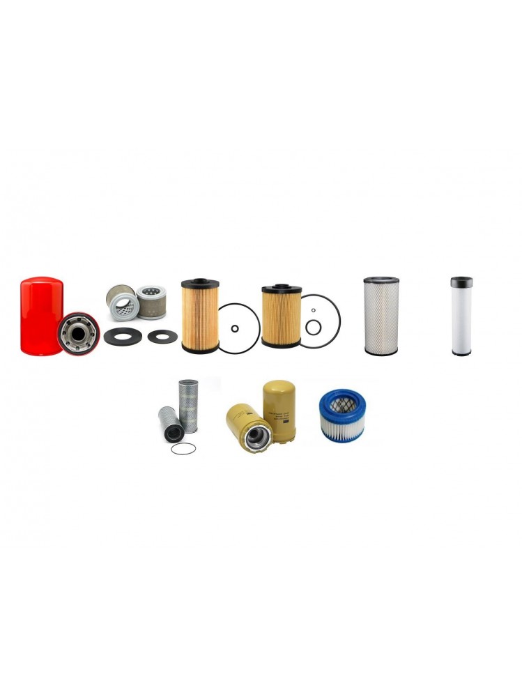 CASE POCLAIN CX 145 C SR Filter Service Kit with Isuzu 4Jj1X Eng 2012-