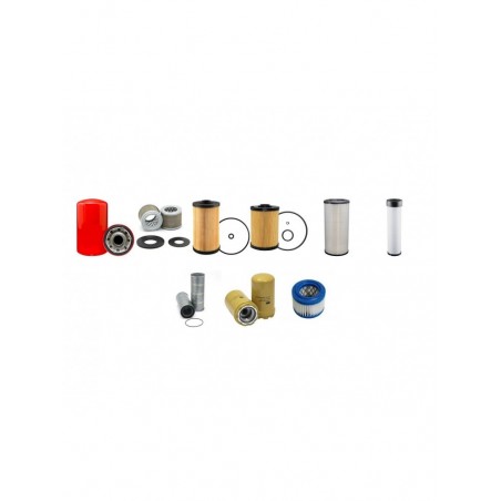 CASE POCLAIN CX145CSR Filter Service Kit with Isuzu 4Jj1X Eng 2012-