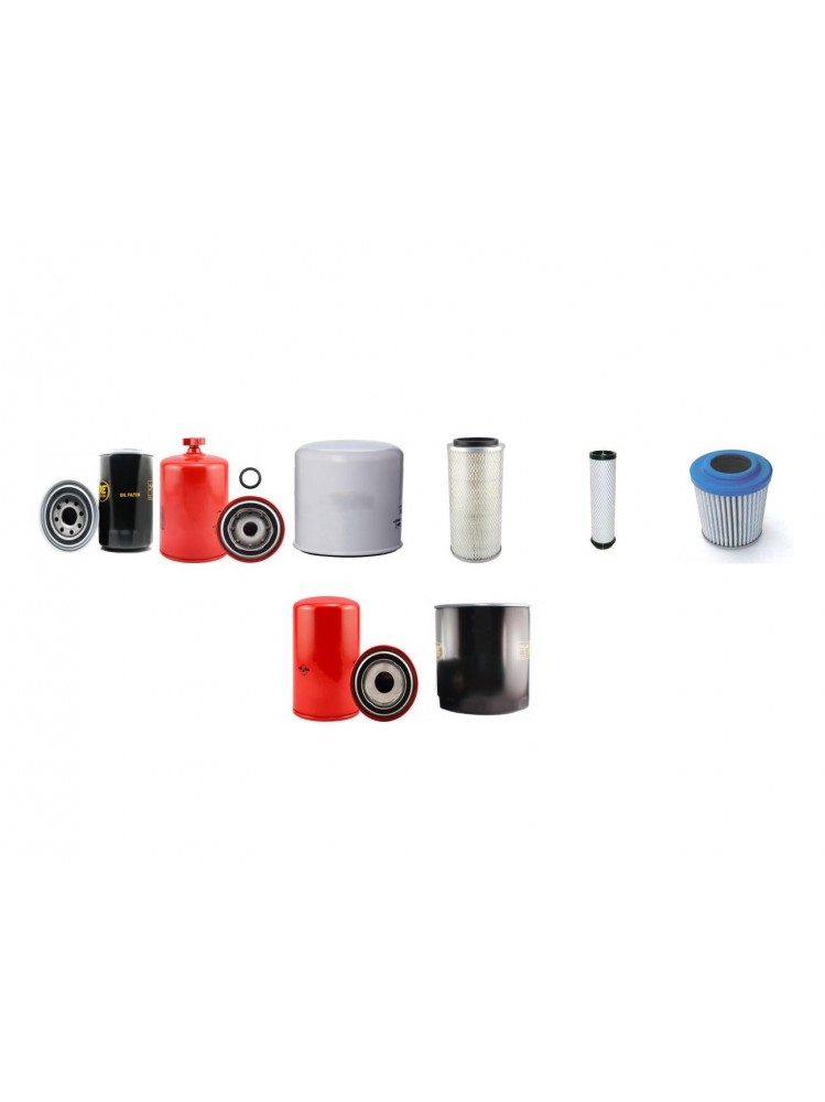 HAMM GRW 15 Filter Service Kit w/Cummins 4BT3.9 Eng.