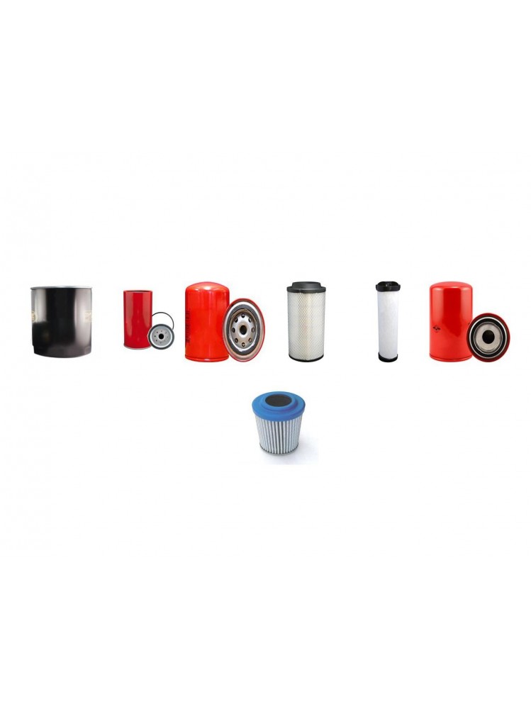 HAMM GRW 15  Filter Service Kit w/Deutz BF 4M2012 Eng. SN   H1142242-