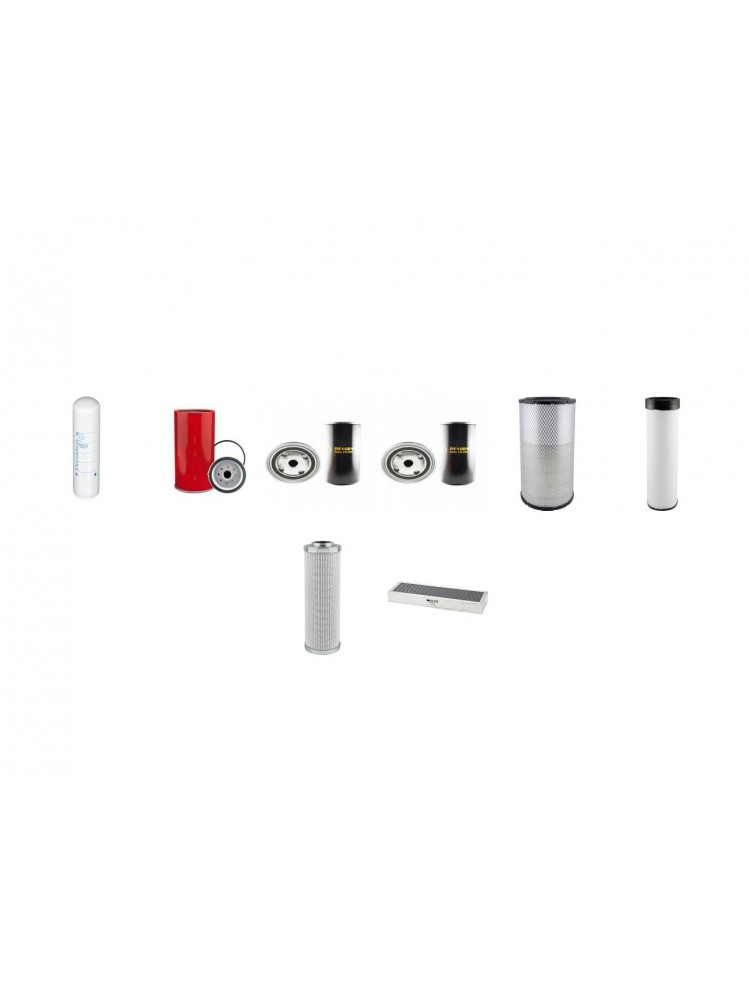 HAMM GRW 280  Filter Service Kit w/Deutz TCD 2012L04 Eng. SN   H195/ H229 YR  2010-