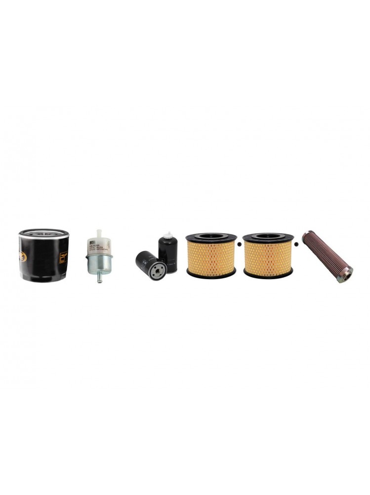 HAMM HD 12 VT Filter Service Kit w/HATZ 4W35 Eng.   YR  2010-
