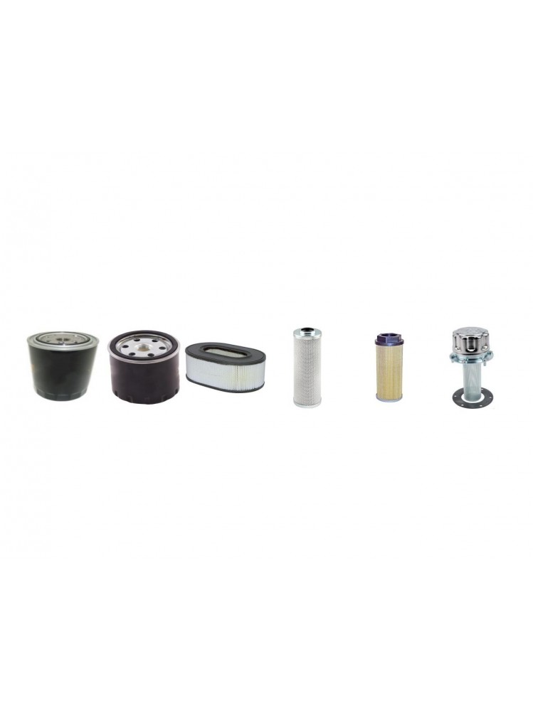 HAULOTTE HA 20 DX Filter Service Kit w/HATZ 3L41C Eng.
