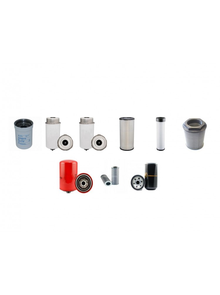 HIDROMEK HMK 102B Filter Service Kit w/JOHN DEERE Eng.   YR  2011-