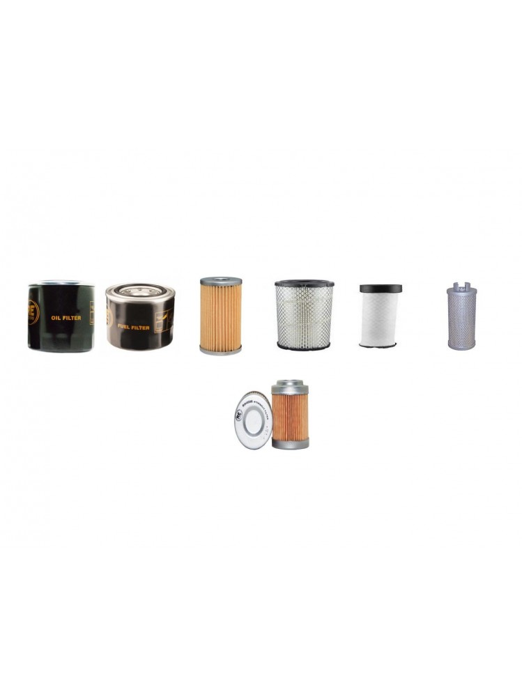 Hitachi ZX50 Excavator Filter Kit