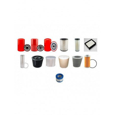 CASE (POCLAIN) CX240 Filter Service Kit w/ISUZU Eng. SN DCH24B0401- YR 2004-
