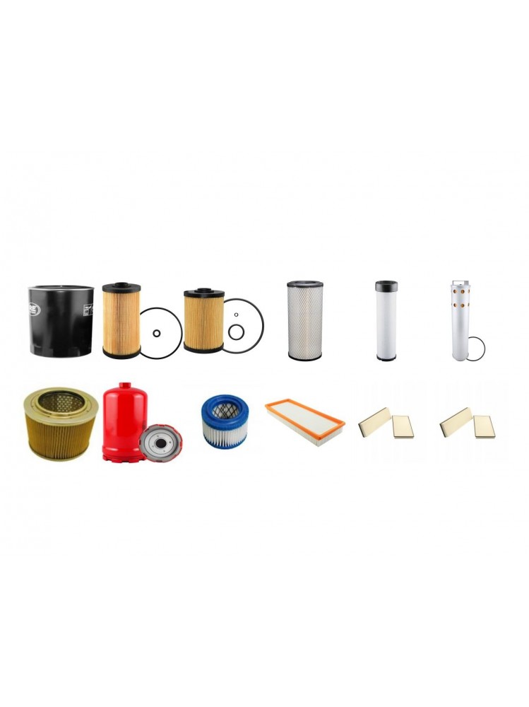 Hitachi ZX135US-3 Excavator Filter Kit
