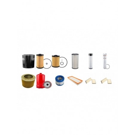 HITACHI ZX135US-3 Filter Service Kit w/Isuzu AI-4JJ1X Eng.