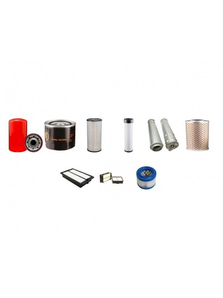 Hitachi LCZX180LC Excavator Filter Kit
