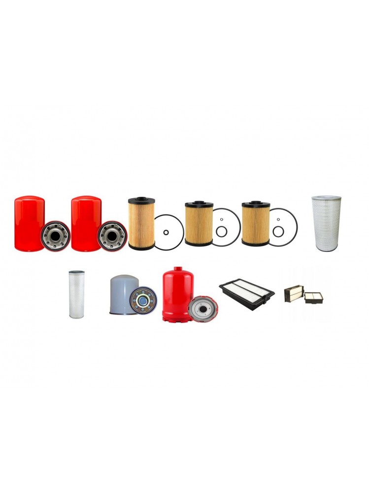 HITACHI ZX 520LCH-3 Filter Service Kit w/ISUZU 6WG1XYSA-01 Eng.