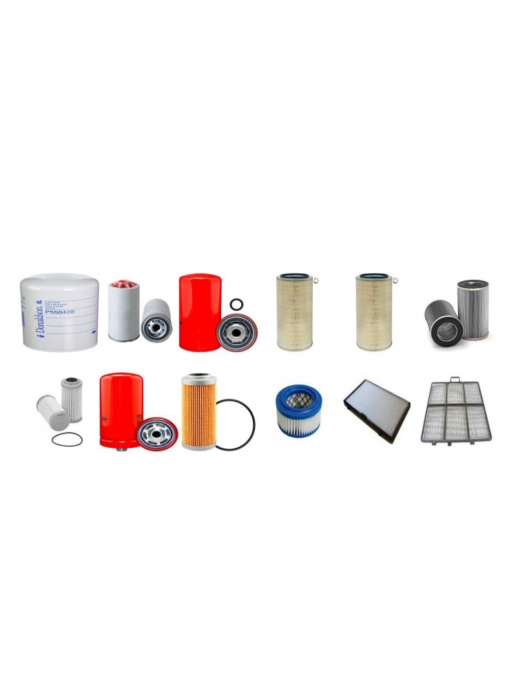 HYUNDAI HL 757TM-7A Filter Service Kit w/Cummins QSB6.7 Eng.   YR  2007-