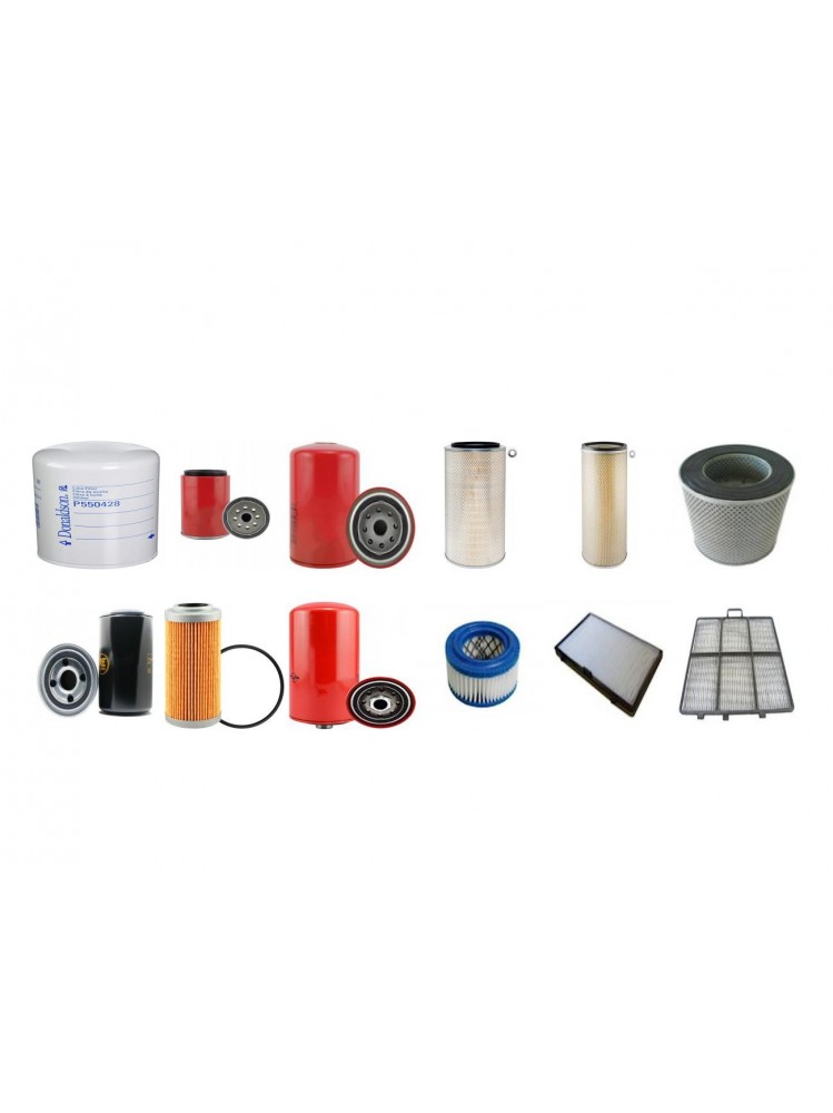 HYUNDAI HL 760-7 Filter Service Kit w/Cummins QSB5.9C Eng.   YR  2003 - 2007