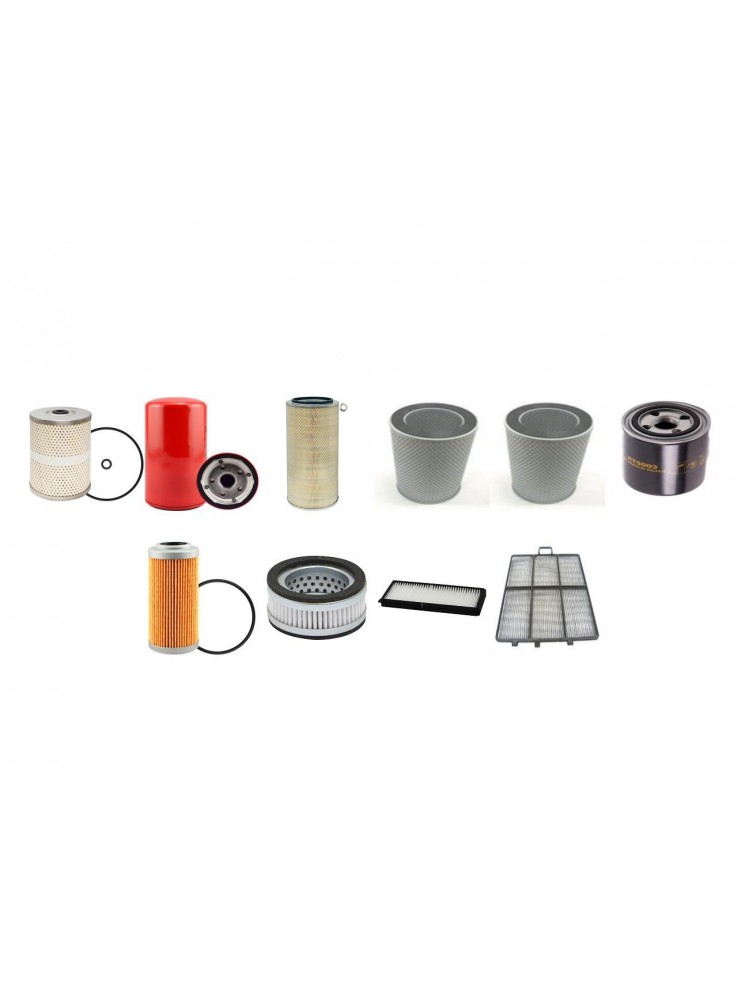HYUNDAI R 290 LC-7H Filter Service Kit w/Cummins ENGINE Eng.