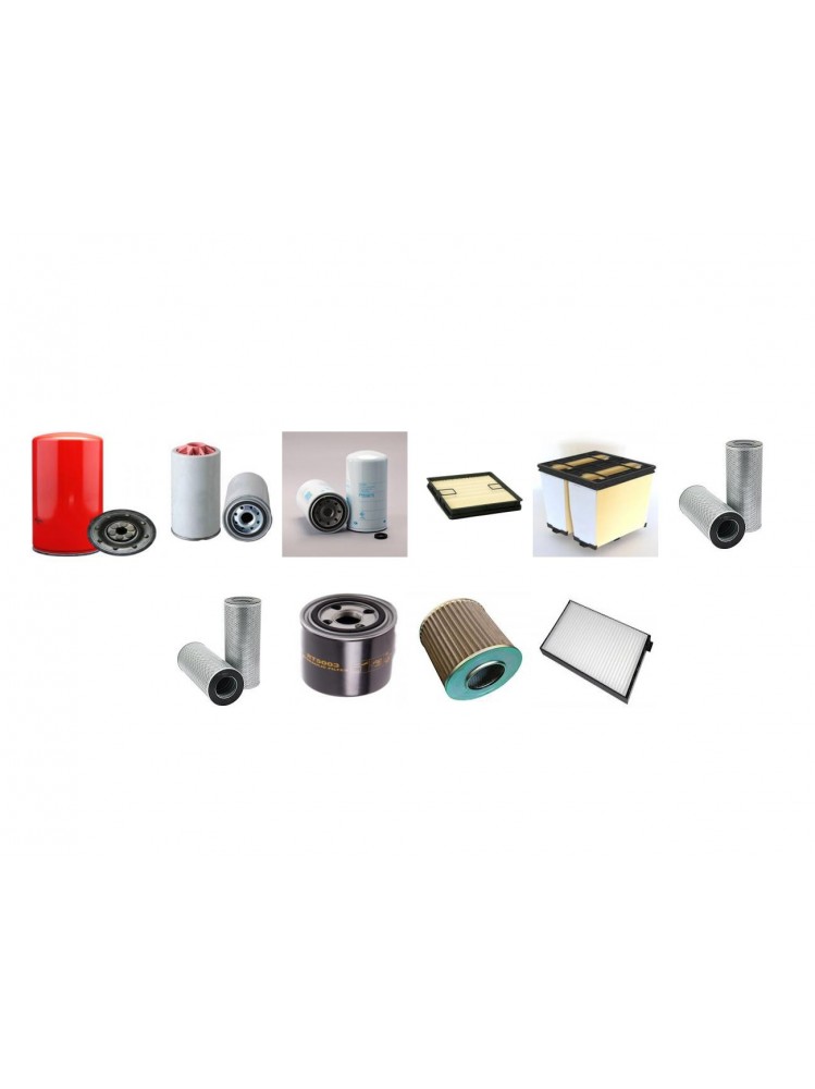 HYUNDAI R 330 LC-9A Filter Service Kit w/Cummins QSL 9 Eng.   YR  2013-