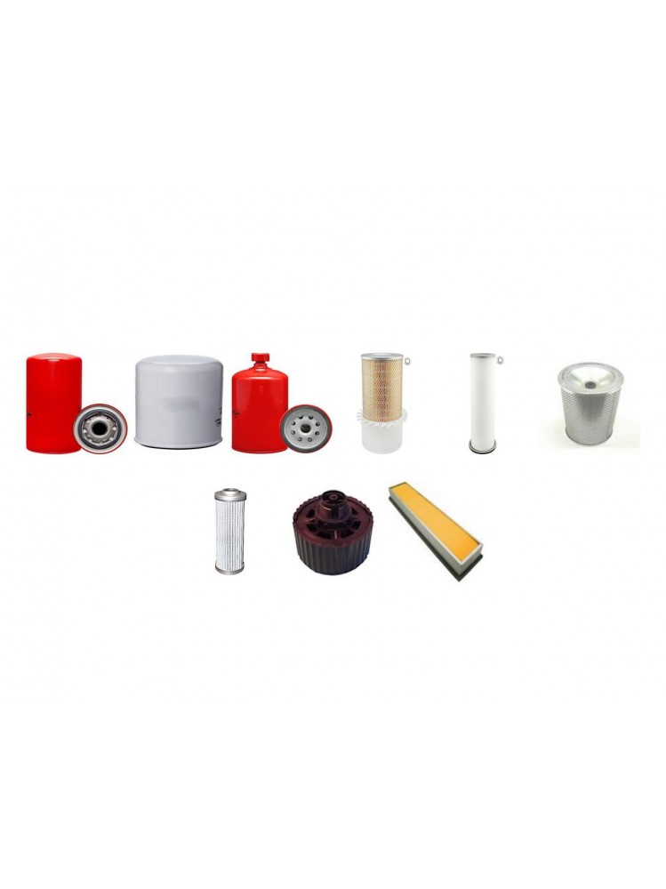 IHC-DRESSER (HOUGH) 738 II LS TRONIC Filter Service Kit w/Cummins B 5.9C Eng.