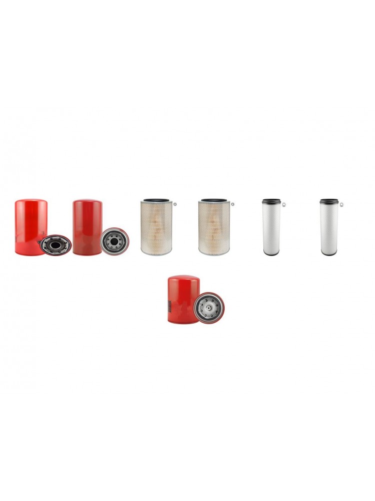 INGERSOLL RAND XP/XHP 750 WC4 Filter Service Kit w/Cummins LT10 Eng.