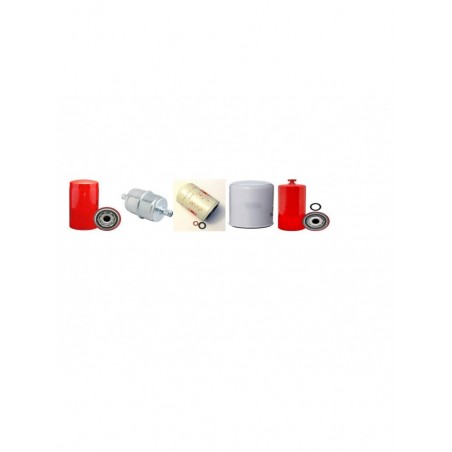 JCB 432ZX Filter Service Kit w/Cummins 6BTA5.9 Eng. YR 2011-