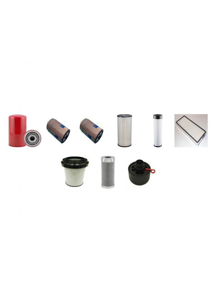 CASE (POCLAIN) WX 145 Filter Service Kit w/CNH  Eng.