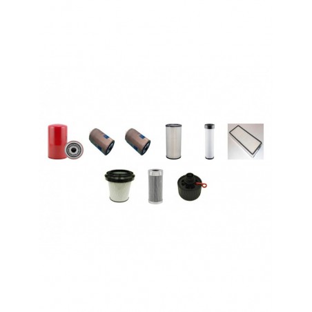 CASE (POCLAIN) WX145 Filter Service Kit w/CNH Eng.