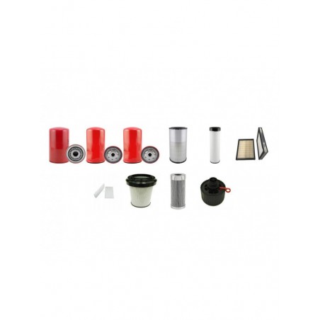 CASE (POCLAIN) WX165 Filter Service Kit w/CNH Eng. YR 2005-