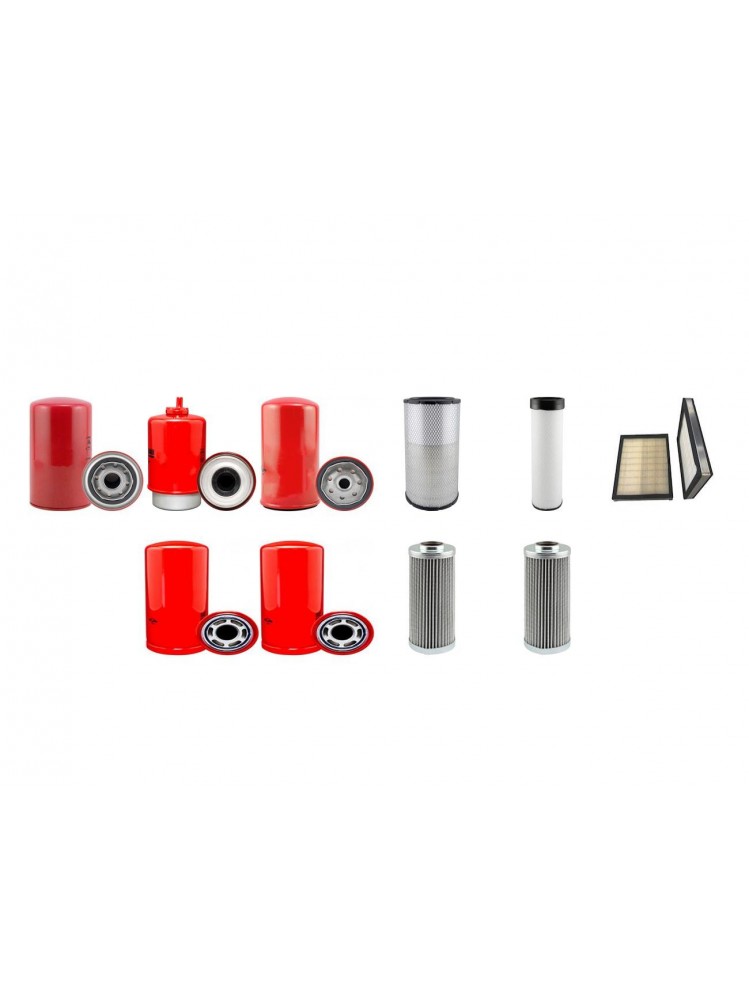 CASE (POCLAIN) WX 200 Filter Service Kit w/CNH  Eng.   YR  2005-
