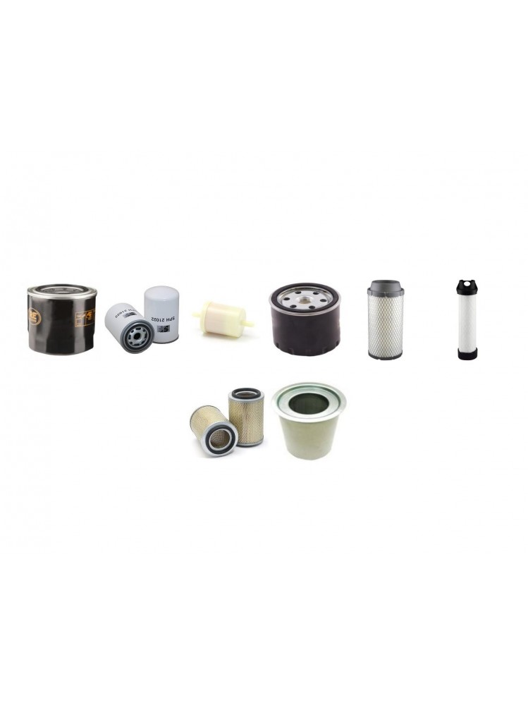KAESER M 50 Filter Service Kit w/Kubota V 1505-T-E2B-KSR-2 Eng.